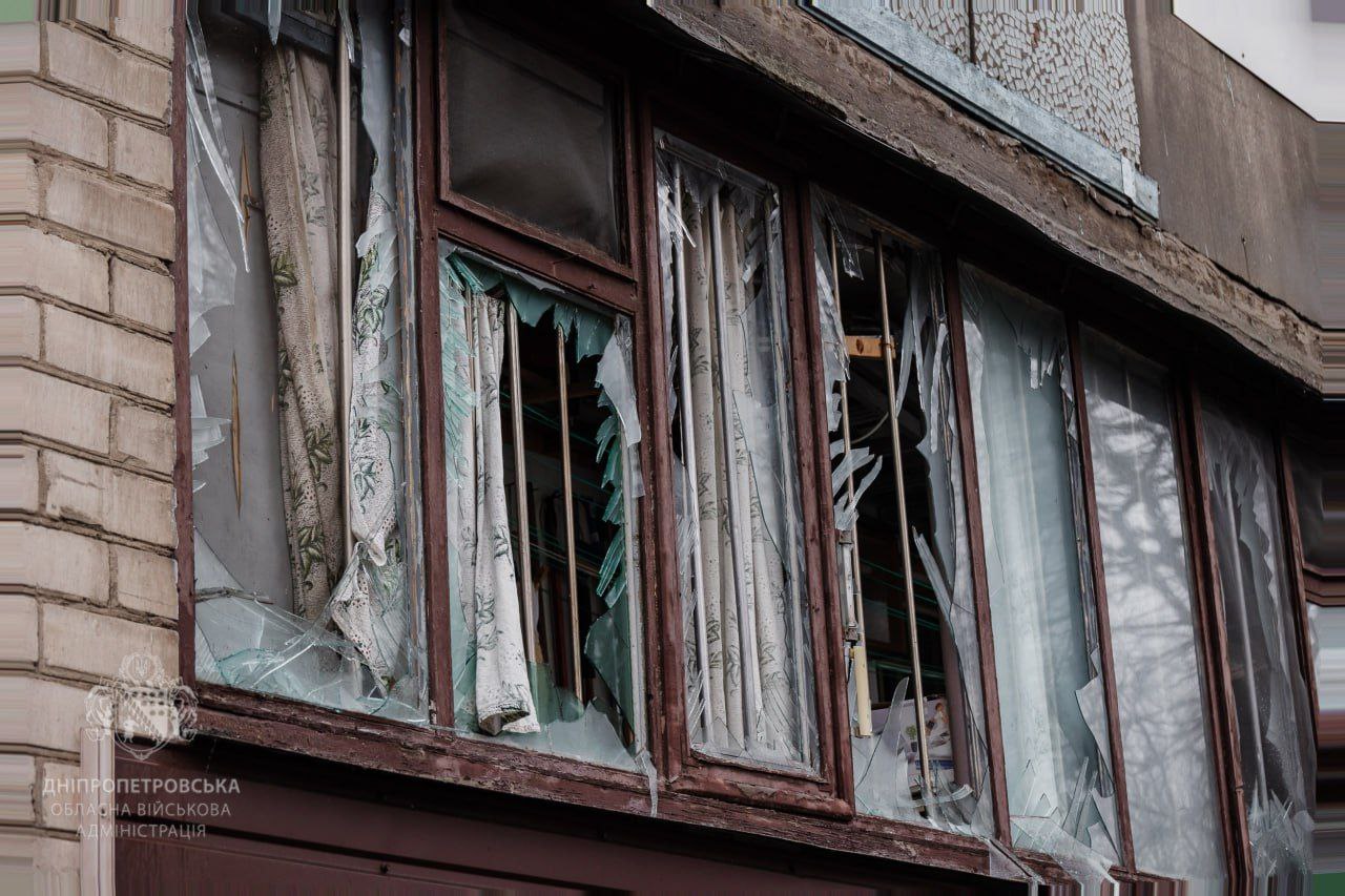 Нічна атака на Дніпро 7 січня